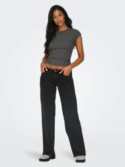 ONLJUICY Taille basse Wide Leg Fit Jeans