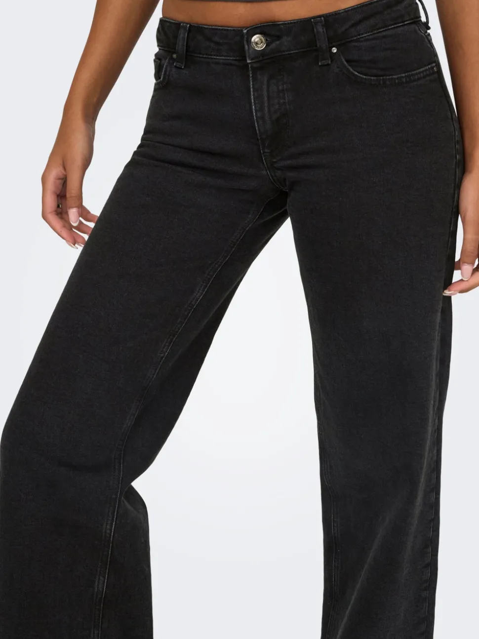 ONLJUICY Taille basse Wide Leg Fit Jeans
