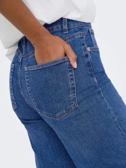 ONLJUICY Taille haute Wide Leg Fit Jeans