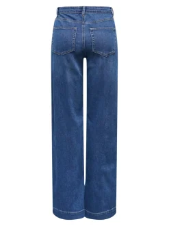 ONLJUICY Taille haute Wide Leg Fit Jeans