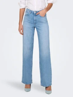 ONLJUICY Taille haute Wide Leg Fit Jeans
