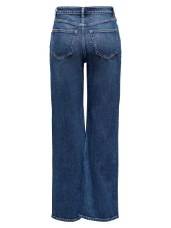 ONLJUICY Taille haute Wide Leg Fit Jeans