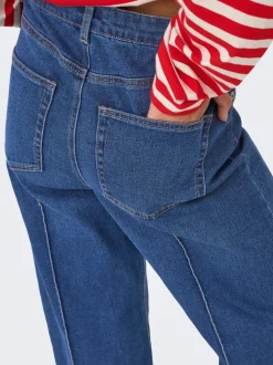ONLJUICY Taille haute Wide Leg Fit Jeans