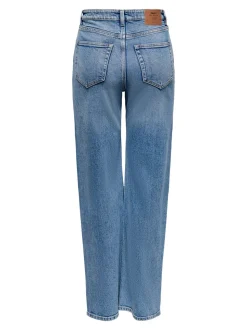 ONLJUICY Taille haute Wide Leg Fit Jeans