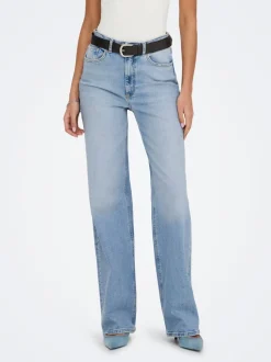 ONLJUICY Taille haute Wide Leg Fit Jeans