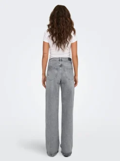 ONLJUICY Taille haute Wide Leg Fit Jeans