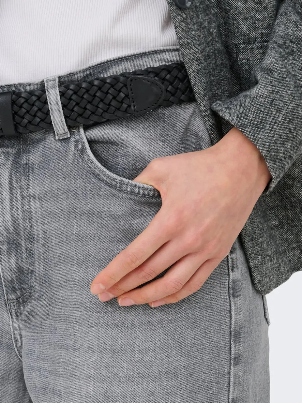 ONLJUICY Taille haute Wide Leg Fit Jeans