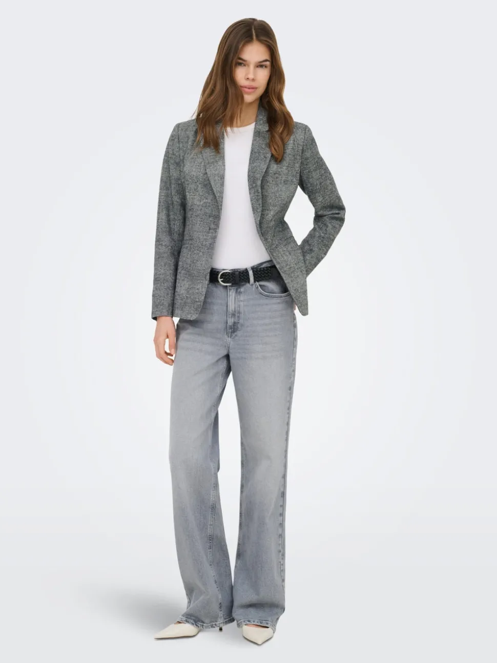ONLJUICY Taille haute Wide Leg Fit Jeans