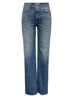ONLJUICY Taille haute Wide Leg Fit Jeans