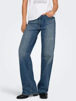 ONLJUICY Taille haute Wide Leg Fit Jeans