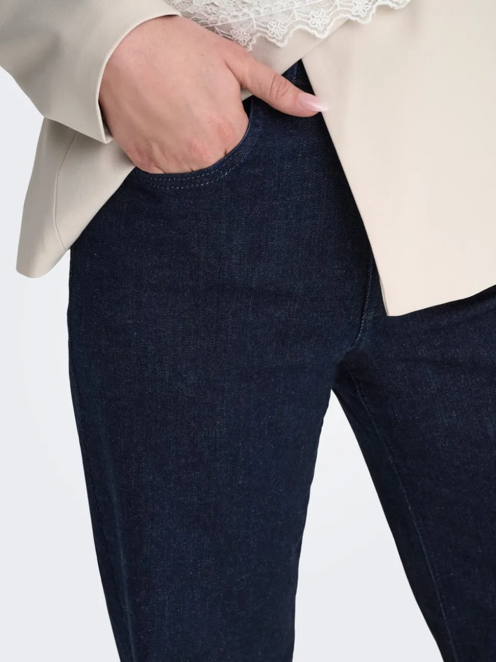 ONLJUICYHIGH Taille haute Wide Leg Fit Jeans