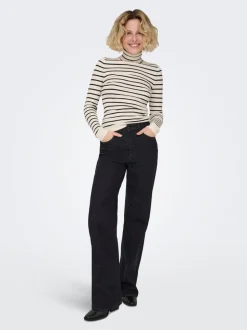 ONLJUICYHIGH Taille haute Wide Leg Fit Jeans