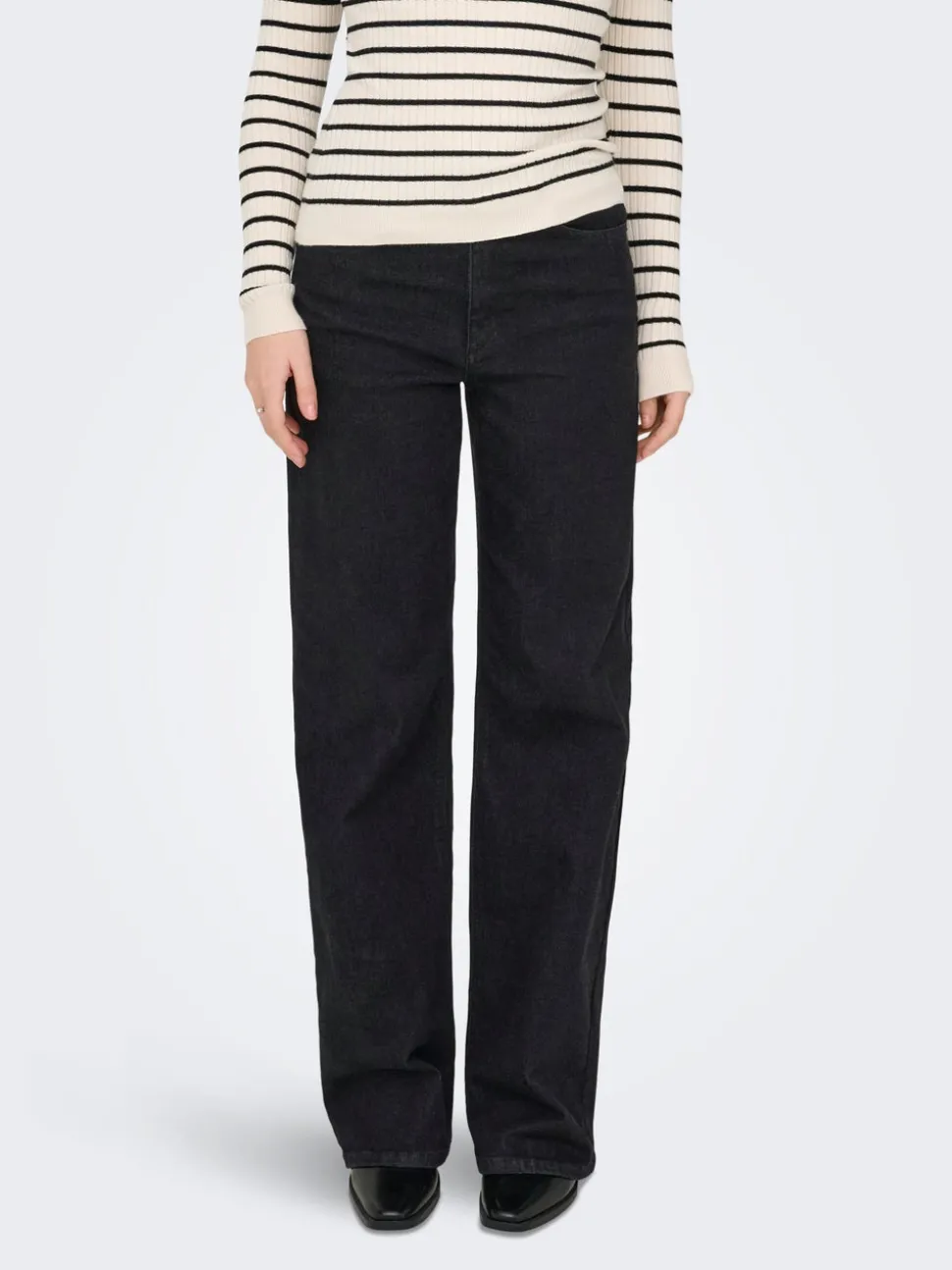 ONLJUICYHIGH Taille haute Wide Leg Fit Jeans