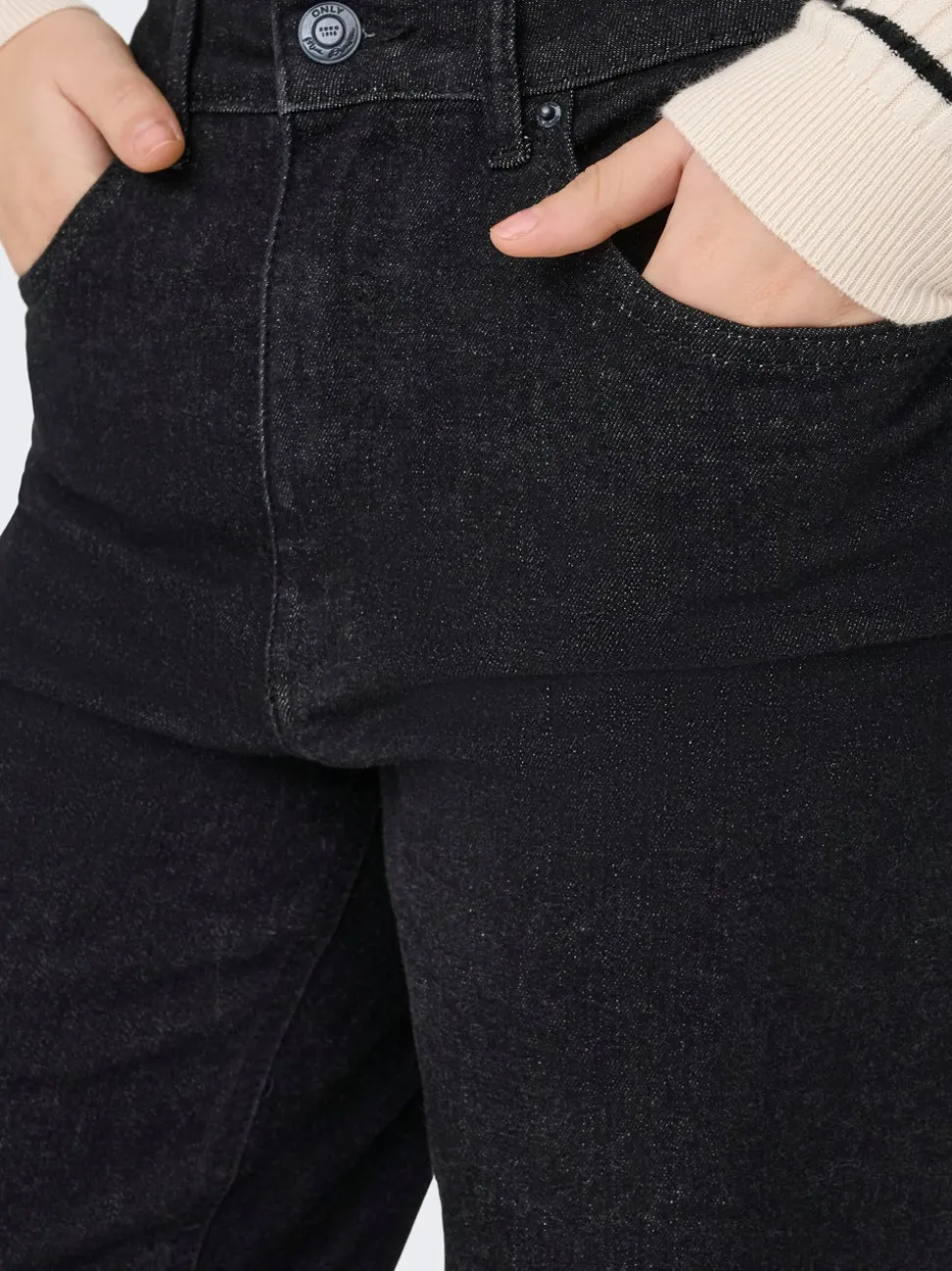 ONLJUICYHIGH Taille haute Wide Leg Fit Jeans