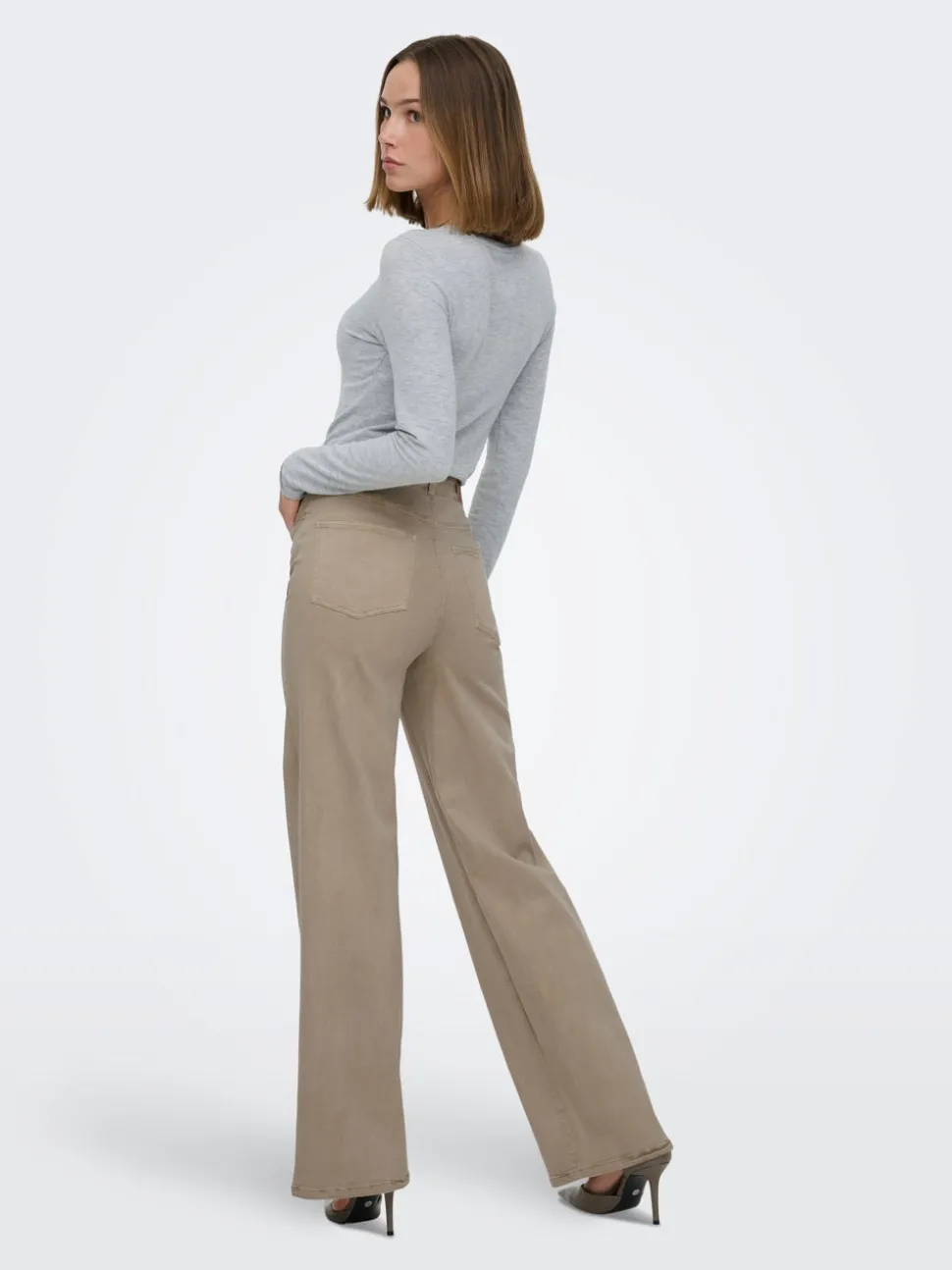 ONLJUICY-MISSOURI Wide Leg Fit Pantalon à jambe large