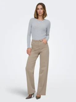ONLJUICY-MISSOURI Wide Leg Fit Pantalon à jambe large