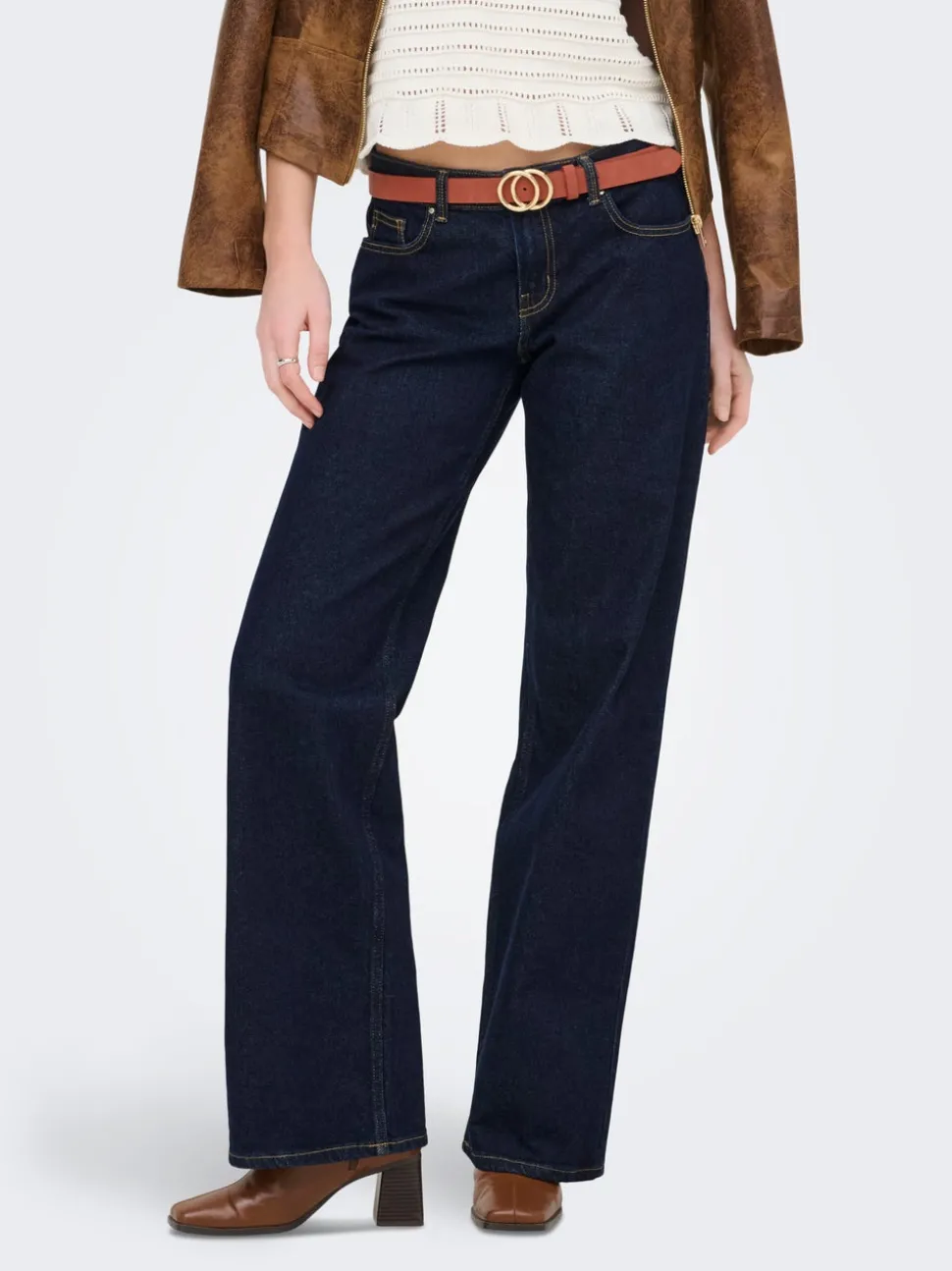 ONLJUICY Taille basse Straight Fit Jeans