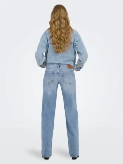 ONLJUICY Taille basse Wide Leg Fit Jeans