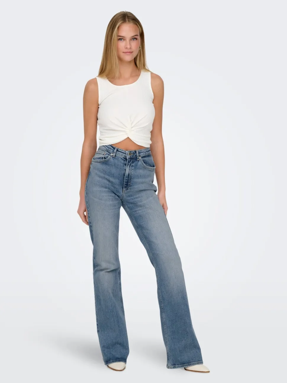ONLJUICY Taille haute Flared Fit Jeans