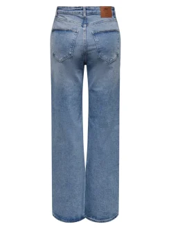 ONLJUICY Taille haute Wide Leg Fit Jeans