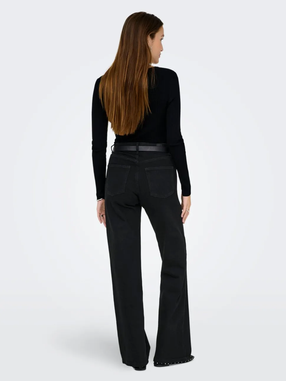 ONLJUICY Taille haute Wide Leg Fit Jeans