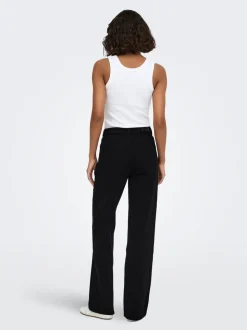 ONLJUICY Taille haute Wide Leg Fit Jeans