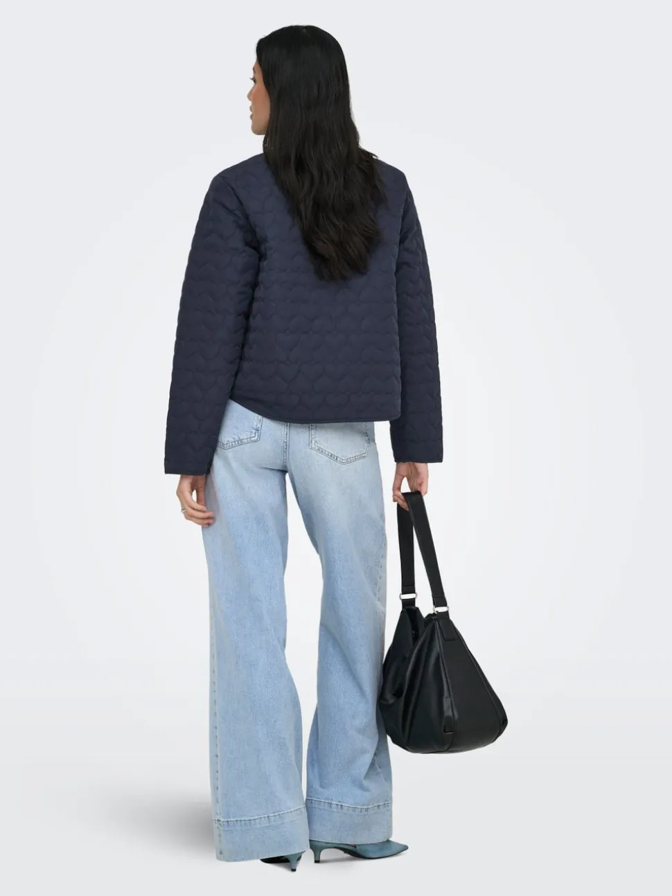 ONLJUICY Taille haute Wide Leg Fit Jeans