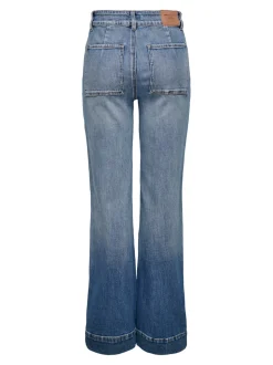 ONLJUICY Taille haute Wide Leg Fit Jeans