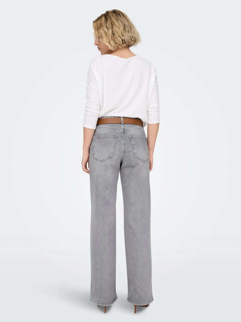 ONLJUICY Taille haute Wide Leg Fit Jeans