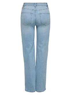 ONLJUICY-WAUW Taille haute Wide Leg Fit Jeans