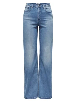ONLJUICY-WAUW Taille haute Wide Leg Fit Jeans