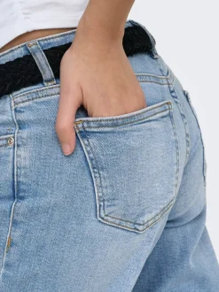 ONLJULLES Taille extra basse Wide Leg Fit Jeans