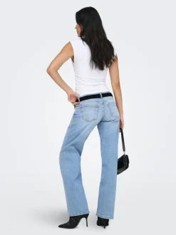 ONLJULLES Taille extra basse Wide Leg Fit Jeans