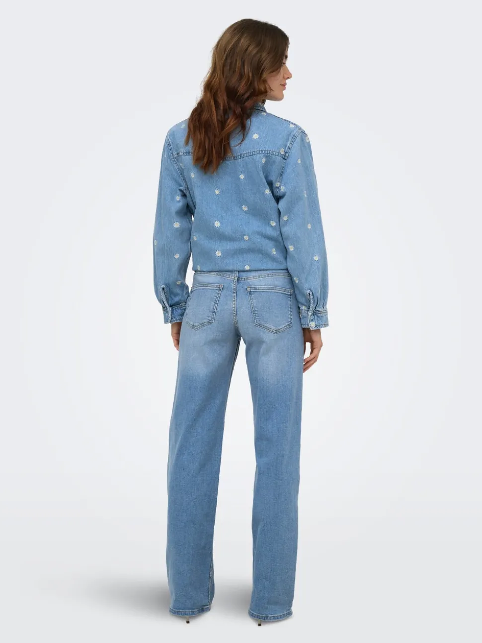 ONLJULLES Taille basse Wide Leg Fit Jeans