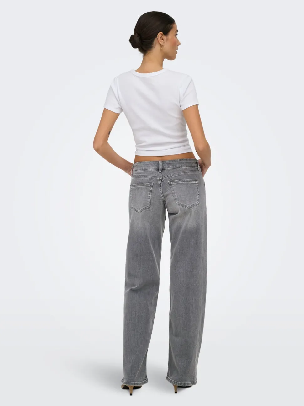 ONLJULLES Taille extra basse Wide Leg Fit Jeans
