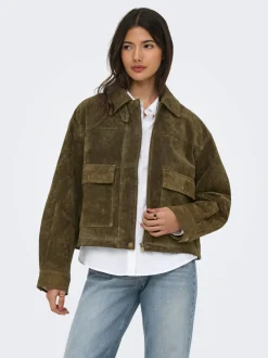 ONLKAIA Veste en daim
