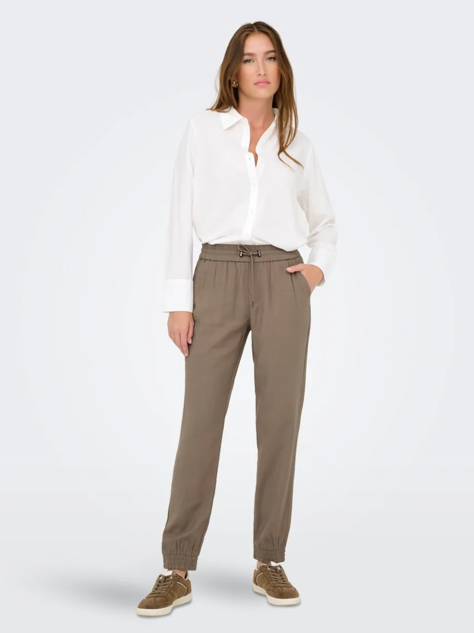 ONLKELDA-EMERY Regular Fit Pantalon à jambe large