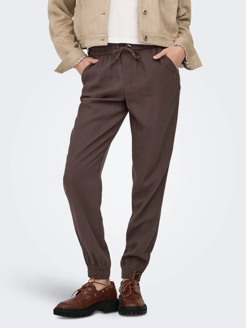 ONLKELDA-EMERY Regular Fit Pantalon à jambe large