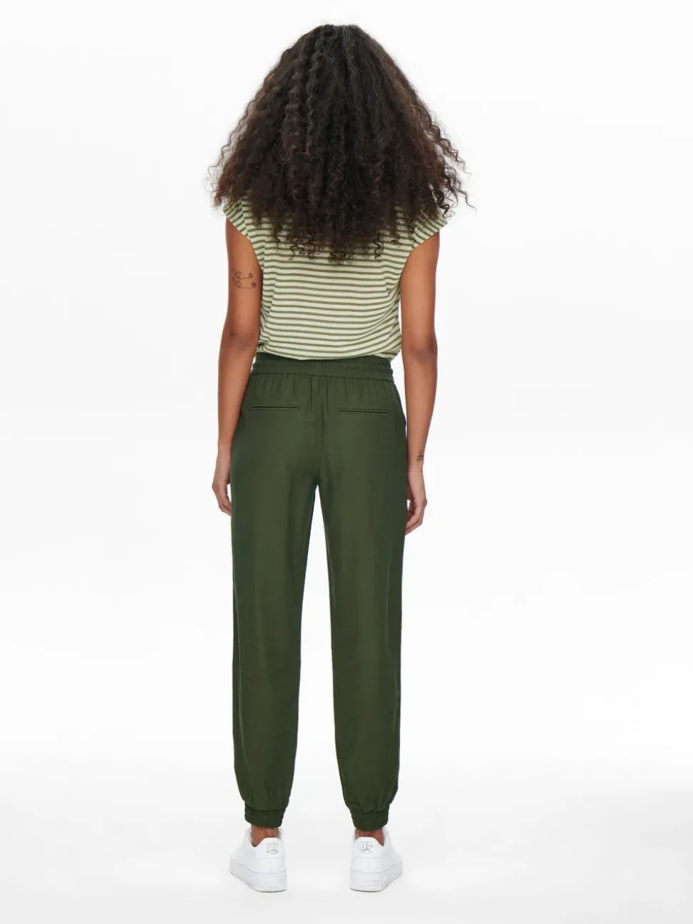 ONLKELDA-EMERY Regular Fit Pantalon à jambe large