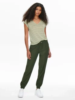 ONLKELDA-EMERY Regular Fit Pantalon à jambe large
