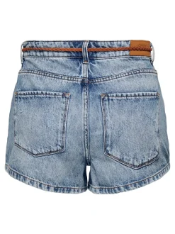 ONLKELLY Taille haute Regular Fit Short en denim
