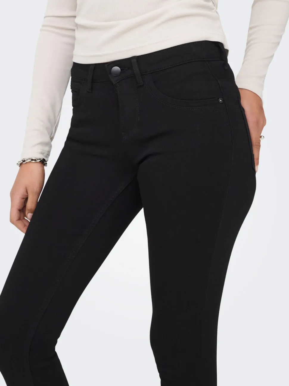 ONLKENDELL Taille moyenne Skinny Fit Longueur cheville Jeans