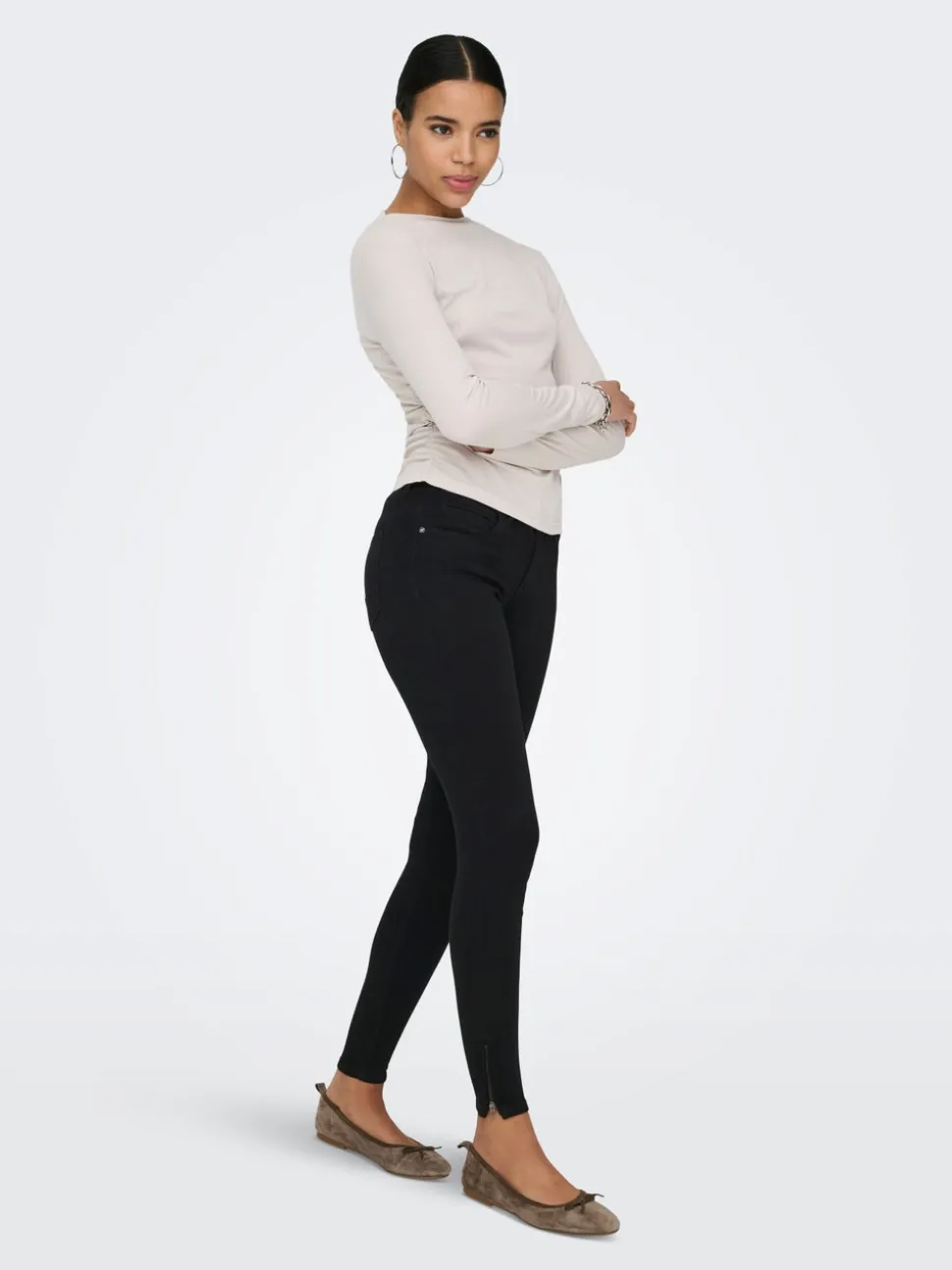 ONLKENDELL Taille moyenne Skinny Fit Longueur cheville Jeans