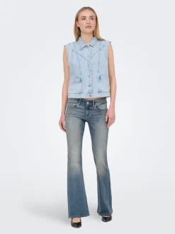 ONLKENNEDY Veste en jean sans manches