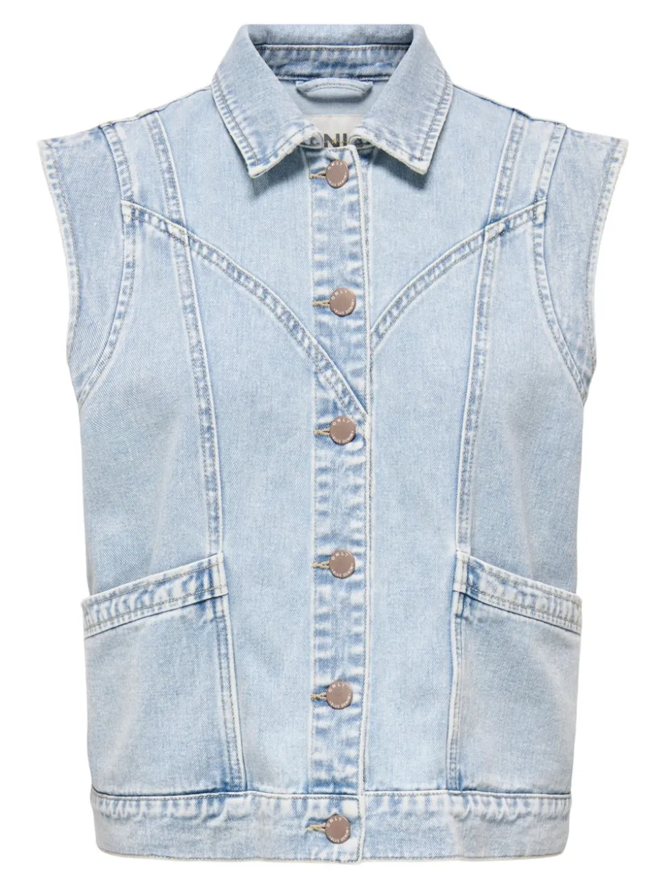 ONLKENNEDY Veste en jean sans manches