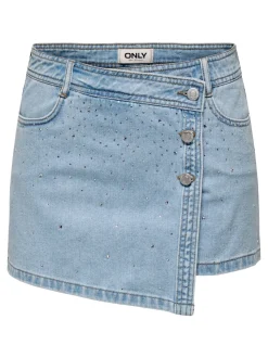 ONLLESLY Jean Jupe en denim Jupe courte