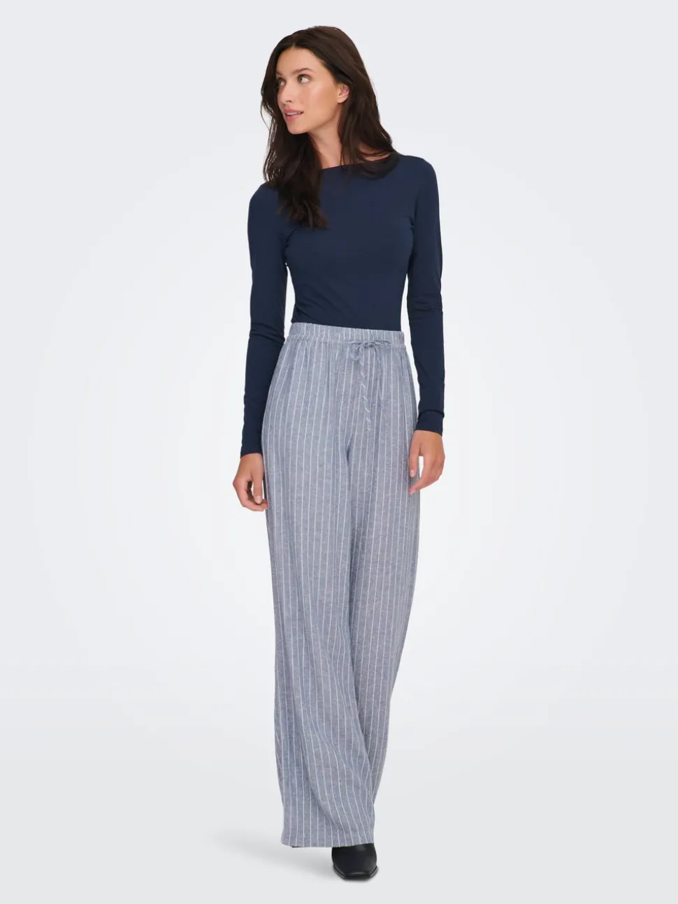 ONLLUDO Loose Fit Lin Pantalon