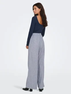 ONLLUDO Loose Fit Lin Pantalon