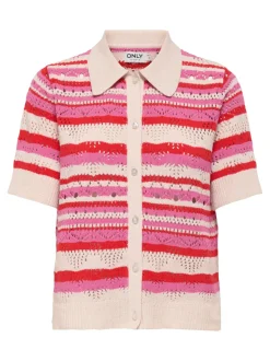 ONLLULA Col polo en maille