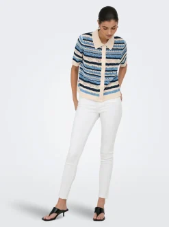 ONLLULA Col polo en maille